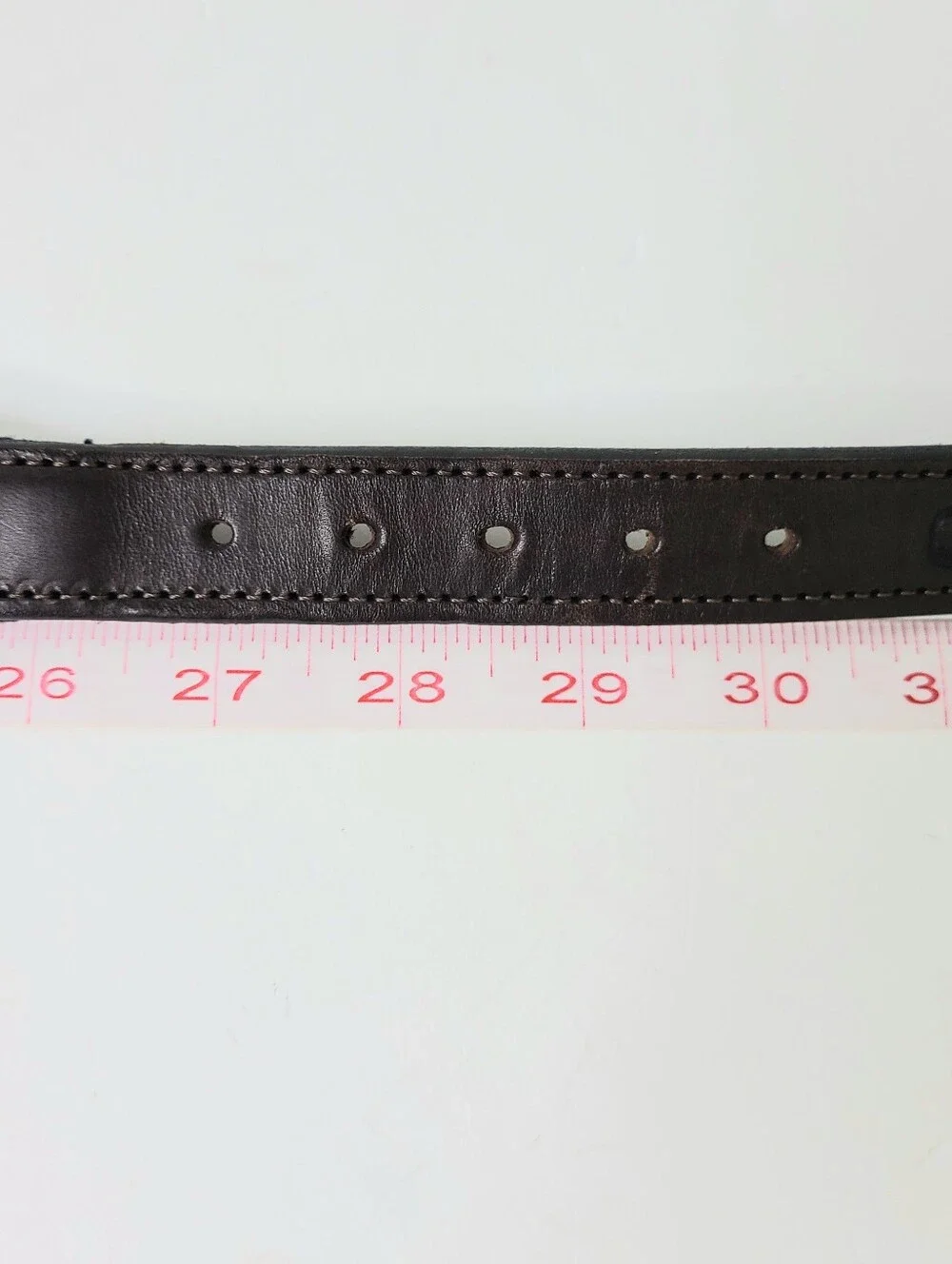 Vineyard Vines By Shepard & Ian Pink Whale Print Leather Trim Belt